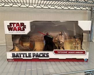 Star Wars Battle Packs Action Figures - New in package