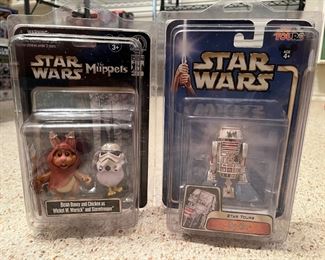 Star Wars Muppets & Star Tours Action Figures - New in package