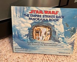 Vintage Star Wars Empire Strikes Back Panorama Book