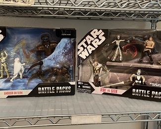 Star Wars Battle Packs Action Figures - New in package