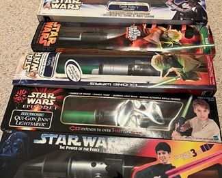 Star Wars Lightsabers - New in package