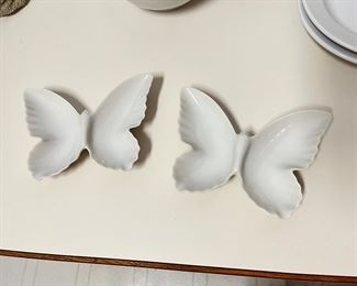 Porcelain Butterfly Dish - Japan