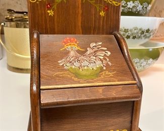 Wooden Recipe Box