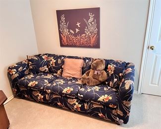 Floral Sleeper Sofa
