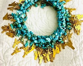 Did somebody say turquoise? Because we’ve got it this weekend! Milagro Necklace. 