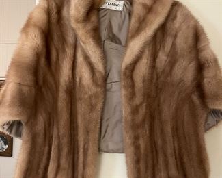 Mink stole.  Beautiful condition.