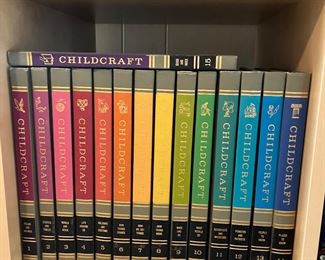 Childcraft children’s books. Vintage.
