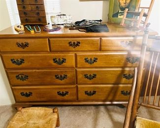 Chest of drawers from High Point, NC, circa 1950.  Made by the Jones Brothers.    