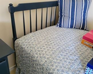 Hitchcock Pair of Twin Beds Headboards 