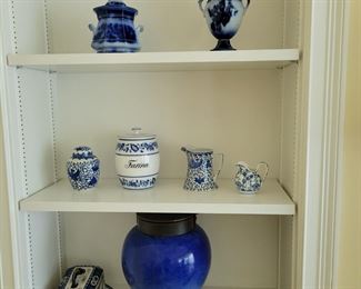 Delft and English Blue White Porcelain