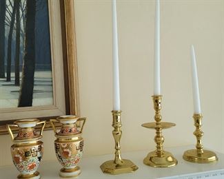 Virginia Metalcrafters Candlesticks