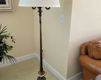 Floor Lamp marble base