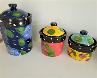 Evangelista hand painted pottery South Fl.