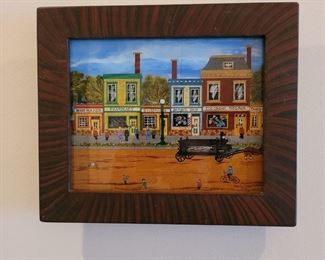 Reverse Painting by Dave Gottshall