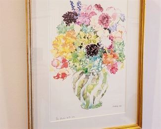 Original Joan Brady Watercolor