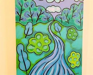 Florida's artist Will Luck original painting (deceased)