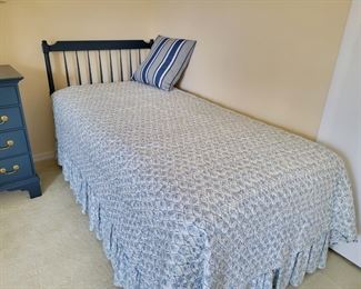 Hitchcock Pair of Twin Beds Headboards 