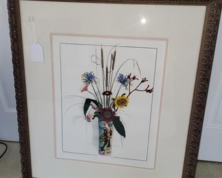 Signed Numbered Chinese vase