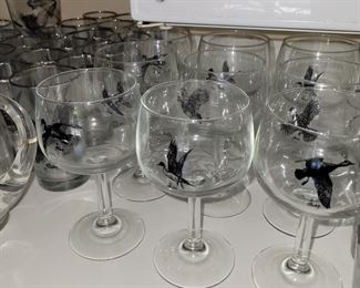 Richard E. Bishop Ltd Wild Game Drinking Glasses