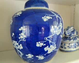 Antique Chinese Ginger jars 