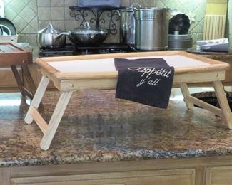 Breakfast in bed trays