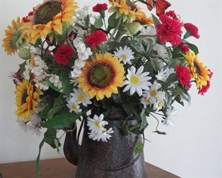 Farmhouse flower arrangement