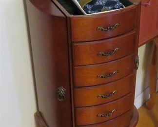 Smaller jewelry armoire