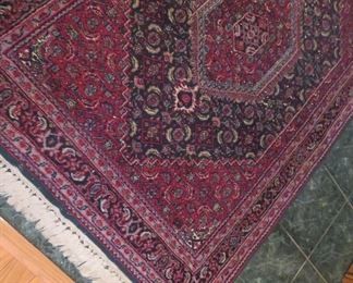 Several rugs - different sizes, red/blue/black color palettes