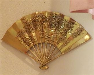 Brass fan