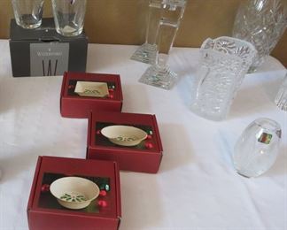 Waterford, Lenox crystal