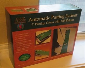 Club Champ automatic putting system