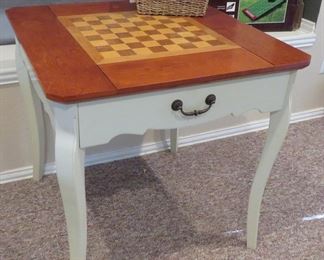 Game table, giant checkers game