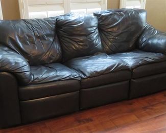 Leather sofa