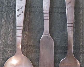 Campbell's Soup children's silverware set