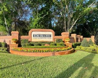 DeBary Golf & Country Club Main Entrance off US HWY 17/92