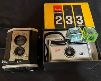 Vintage cameras 