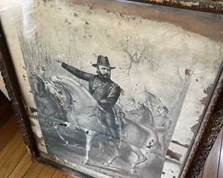 Old portrait  of Grant  