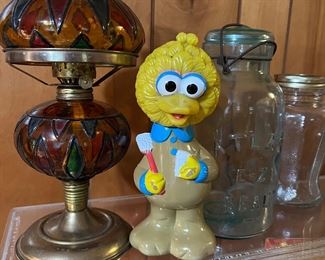 Big bird bubble bath bottle 
