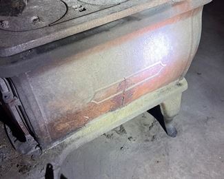 Side of stove 
