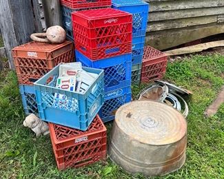 Milk crates 