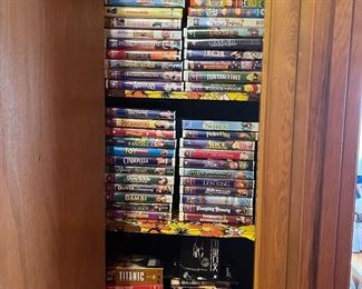 Disney VHS tapes 