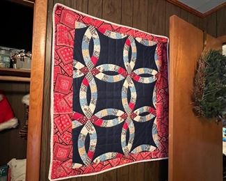 Quilt sampler wall hanging 