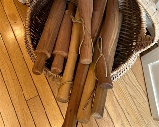 Cedar rolling pins all handmade 
