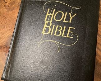 1962 Large Family Holy Bible