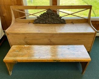 Country Benches . Larger with storage.