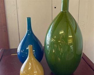 3 Vases by Carl-Harry Stalhane