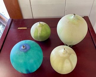 Feelie Vases signed Cabot Ex. Mapplethorpe