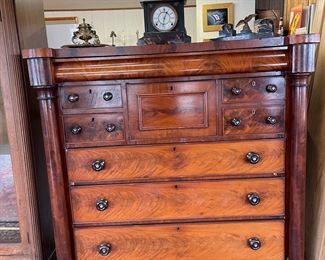 Antique American Empire Chest