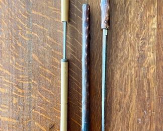 Sword & Dagger Walking Stick