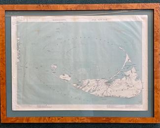 Nantucket Atlas Plate #10 1891 George Walker Boston 33" X 25"